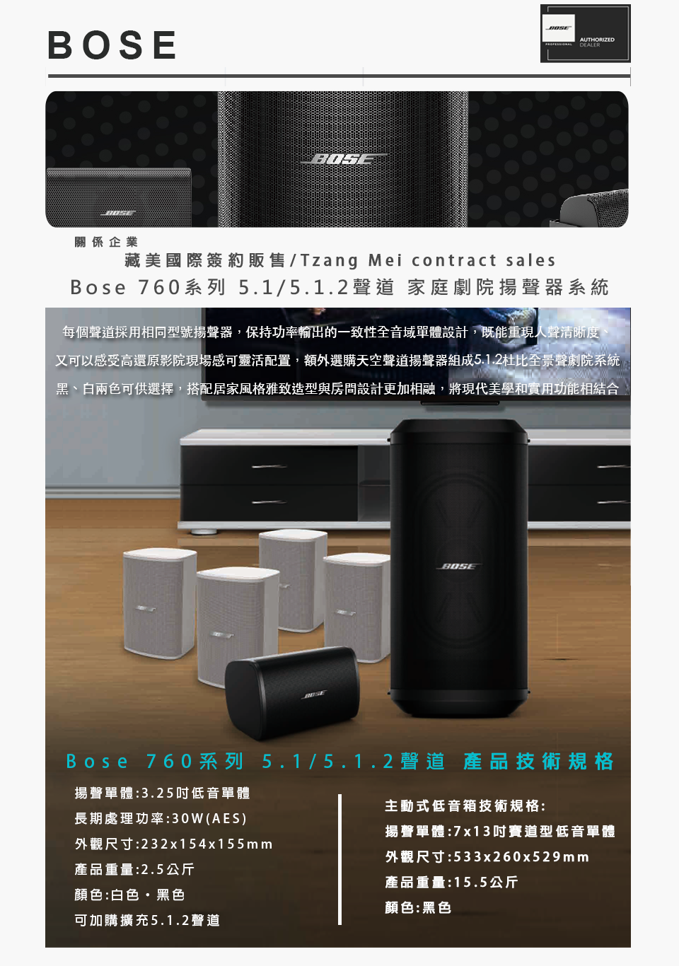 BOSE 視訊鏈結