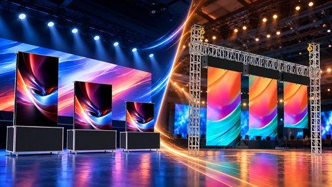 升降式 LED 顯示屏怎麼選？LED 卷軸屏 vs 地升式一次看