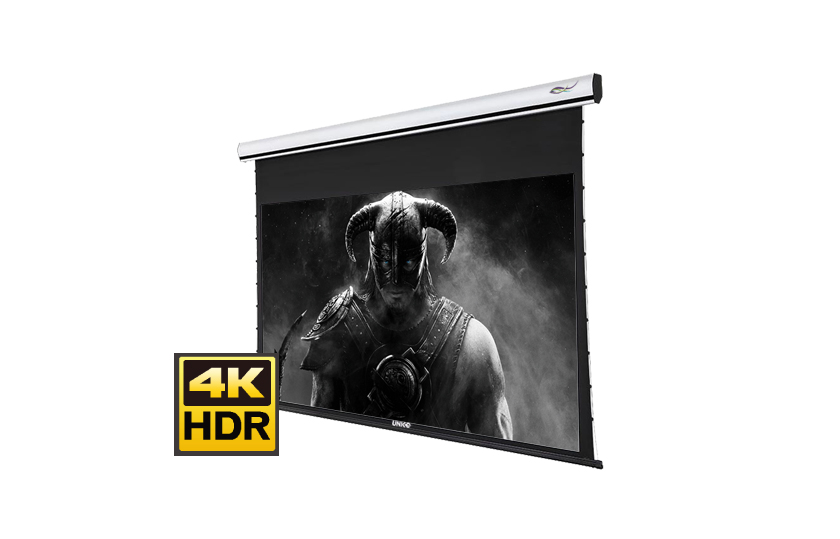 16：9 阿瑞斯系列/4K線拉式超平面電動布幕