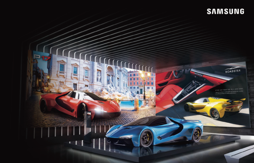 SAMSUNG 115吋專業型商用顯示器 QHFX