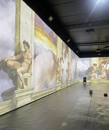 台北花博會動的文藝復興藝術展